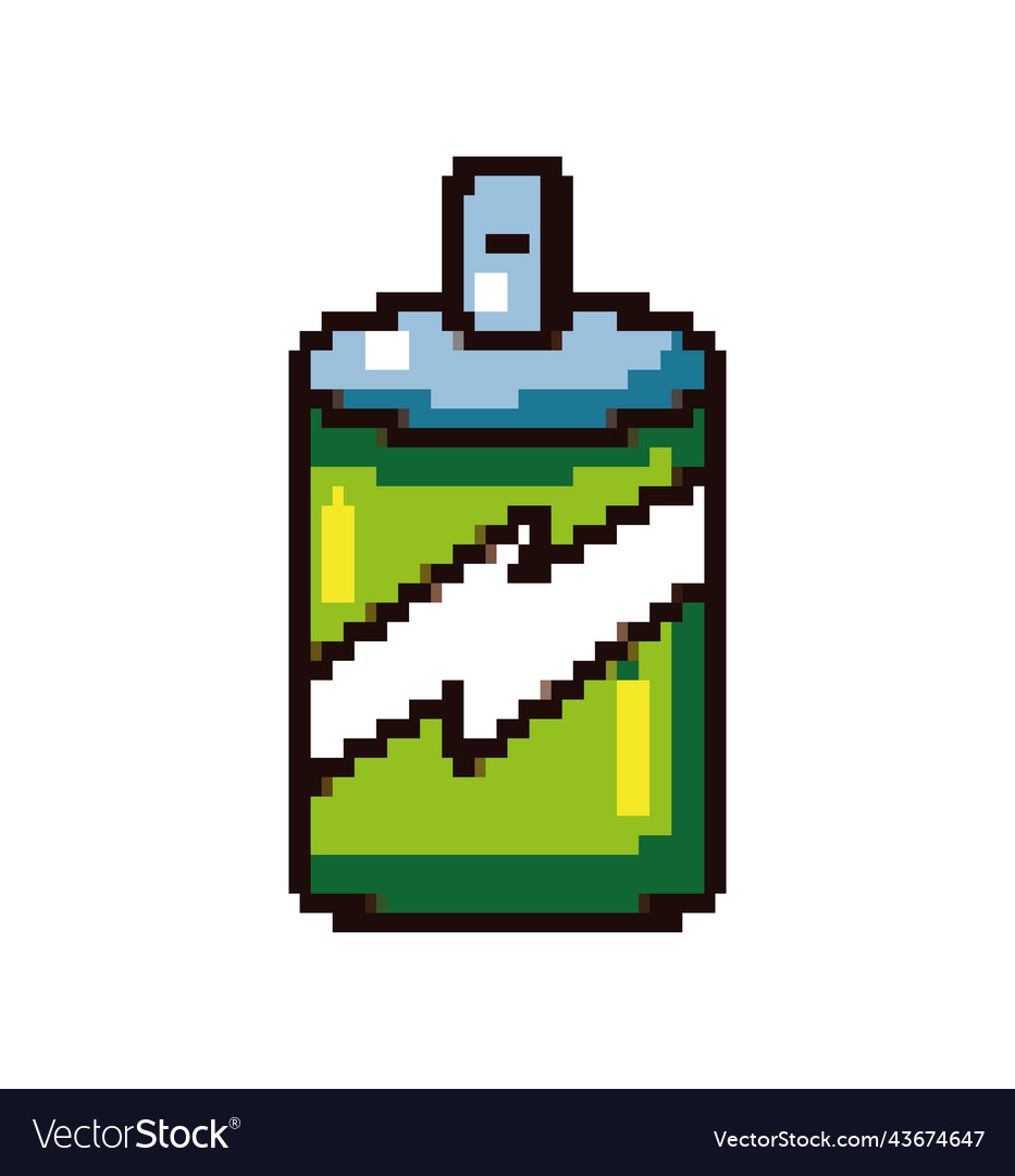 Energy drink pixel art