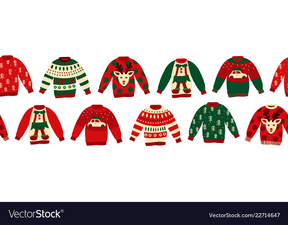 Ugly Weihnachten Pullover Bord