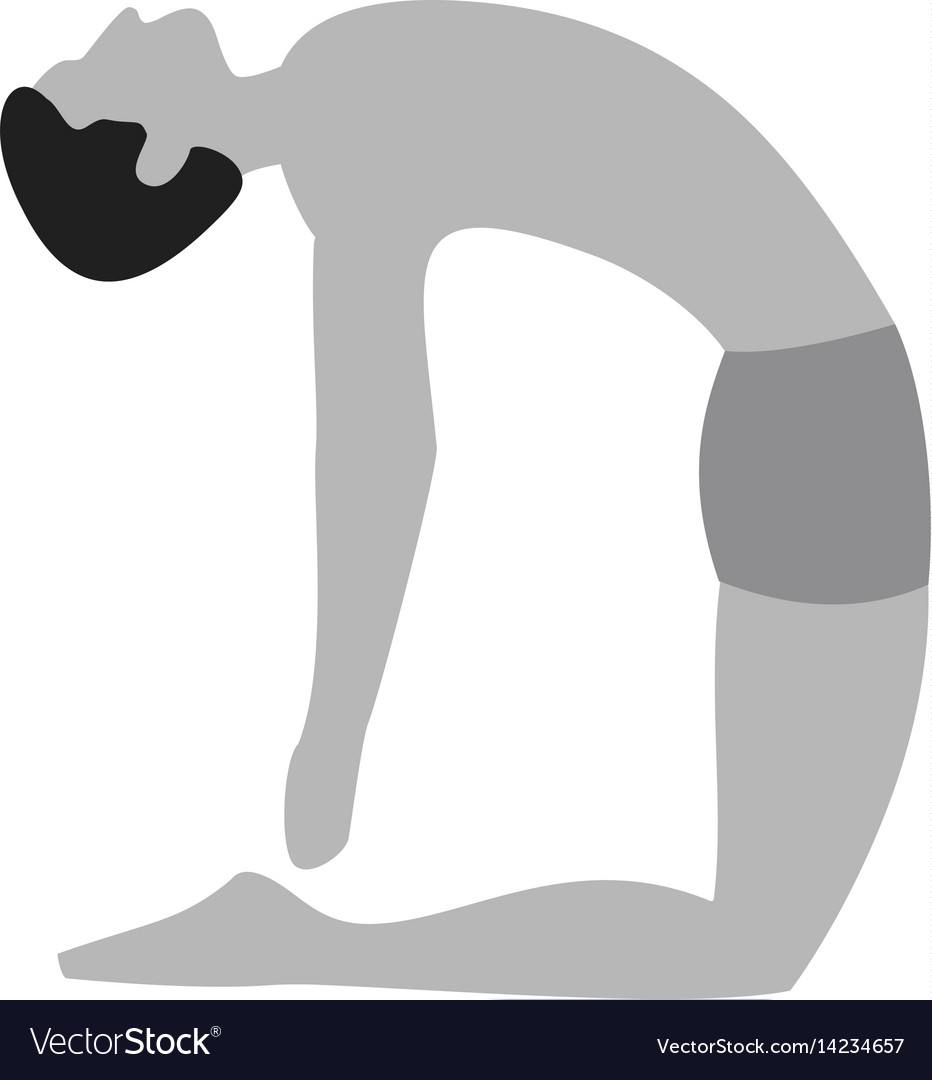 Camel Pose I Royalty Free Vector Image Vectorstock Camel Pose I Royalty Free Vector Image Vectorstock