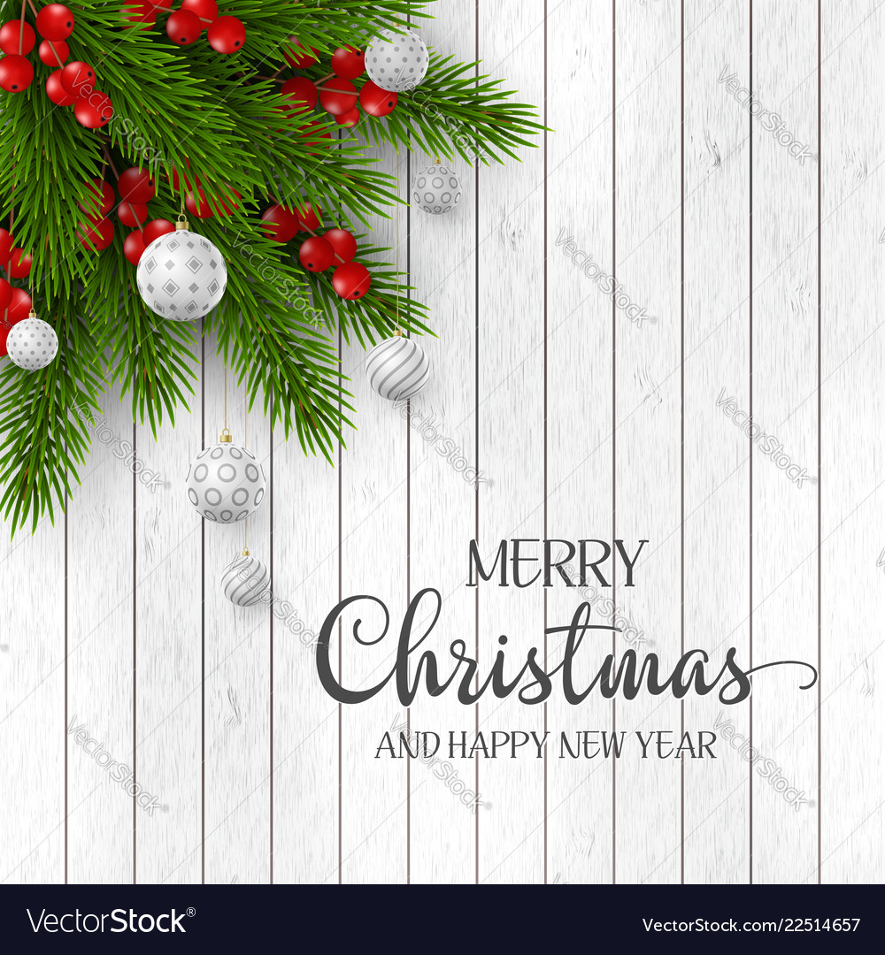 Christmas and new year holiday design Royalty Free Vector