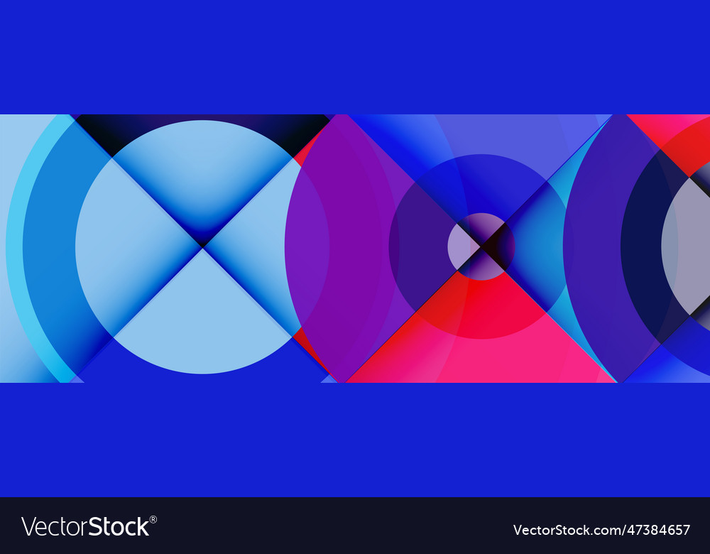 Circle trendy minimal geometric abstract