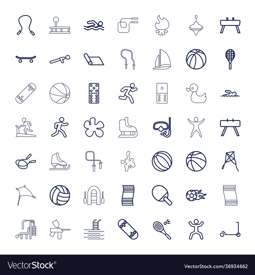 Activity icons