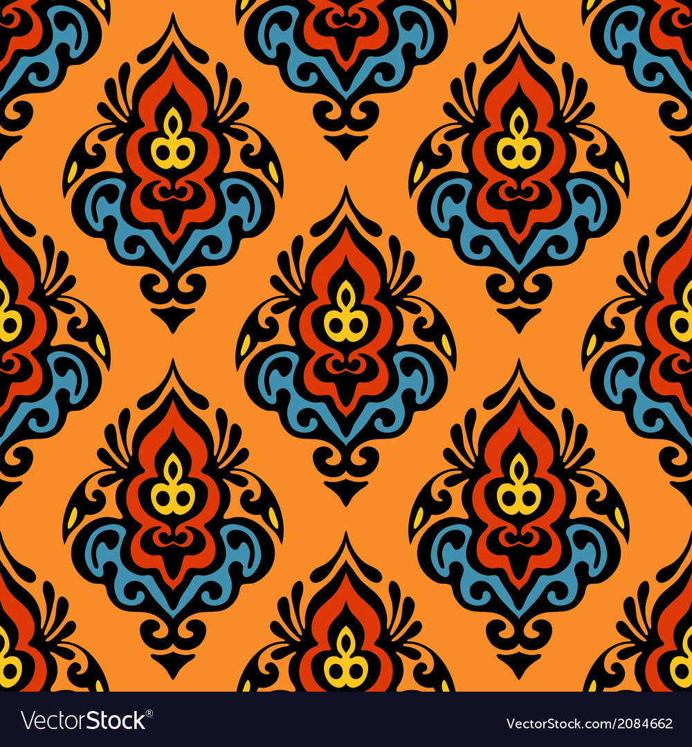 Damask nahtloses Design