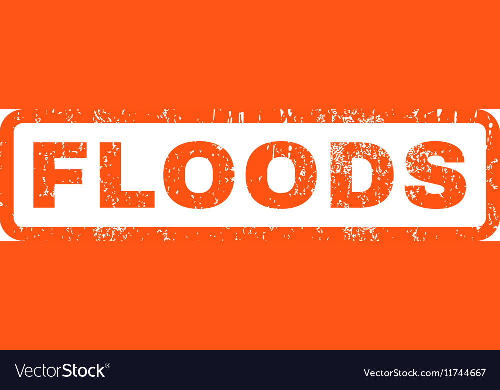 Floods Rubber Stamp Royalty Free Vector Image - VectorStock