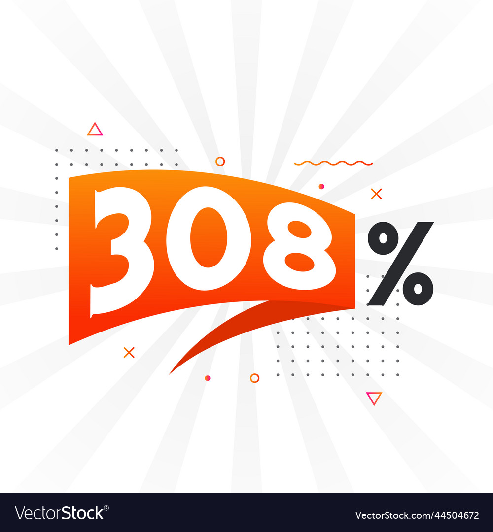 308 discount marketing banner promotion