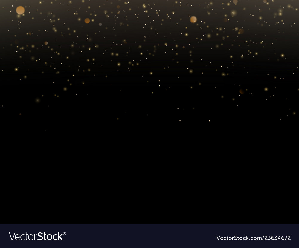 Abstract gold sparkle shine light confetti bokeh