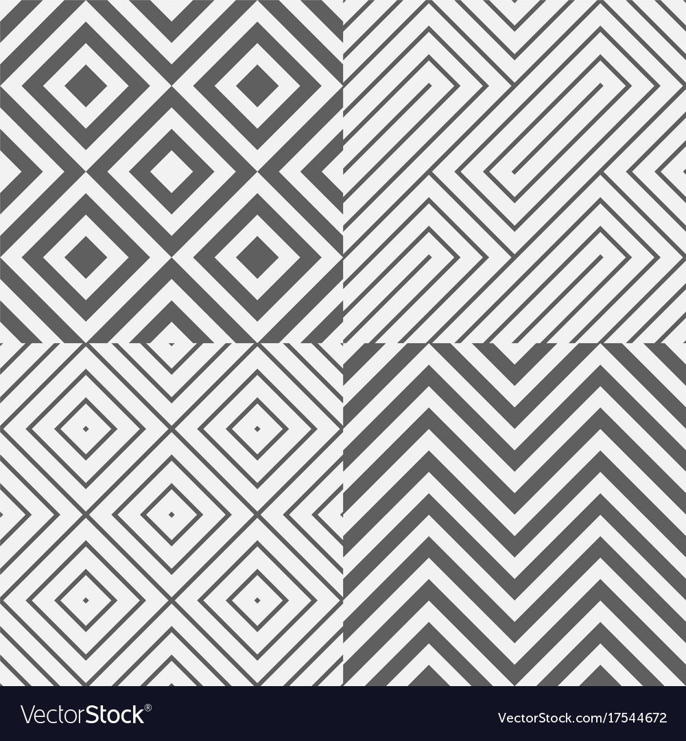 Diagonal Zigzag Pattern