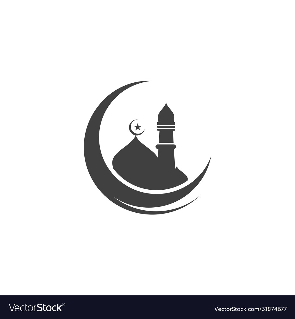 Mosque icon design Royalty Free Vector Image - VectorStock