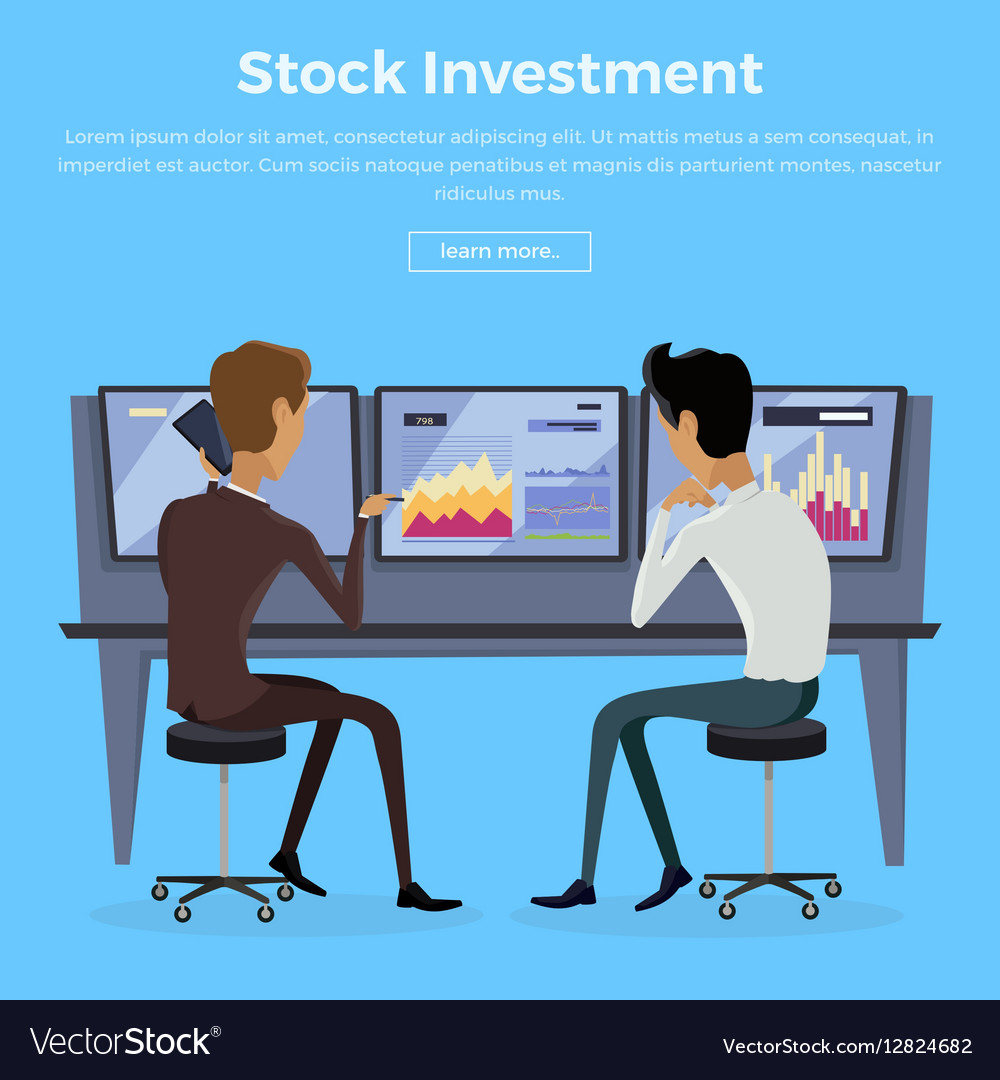 Modern Online Trading Technology Royalty Free Vector Image Modern Online Trading Technology Vector Image