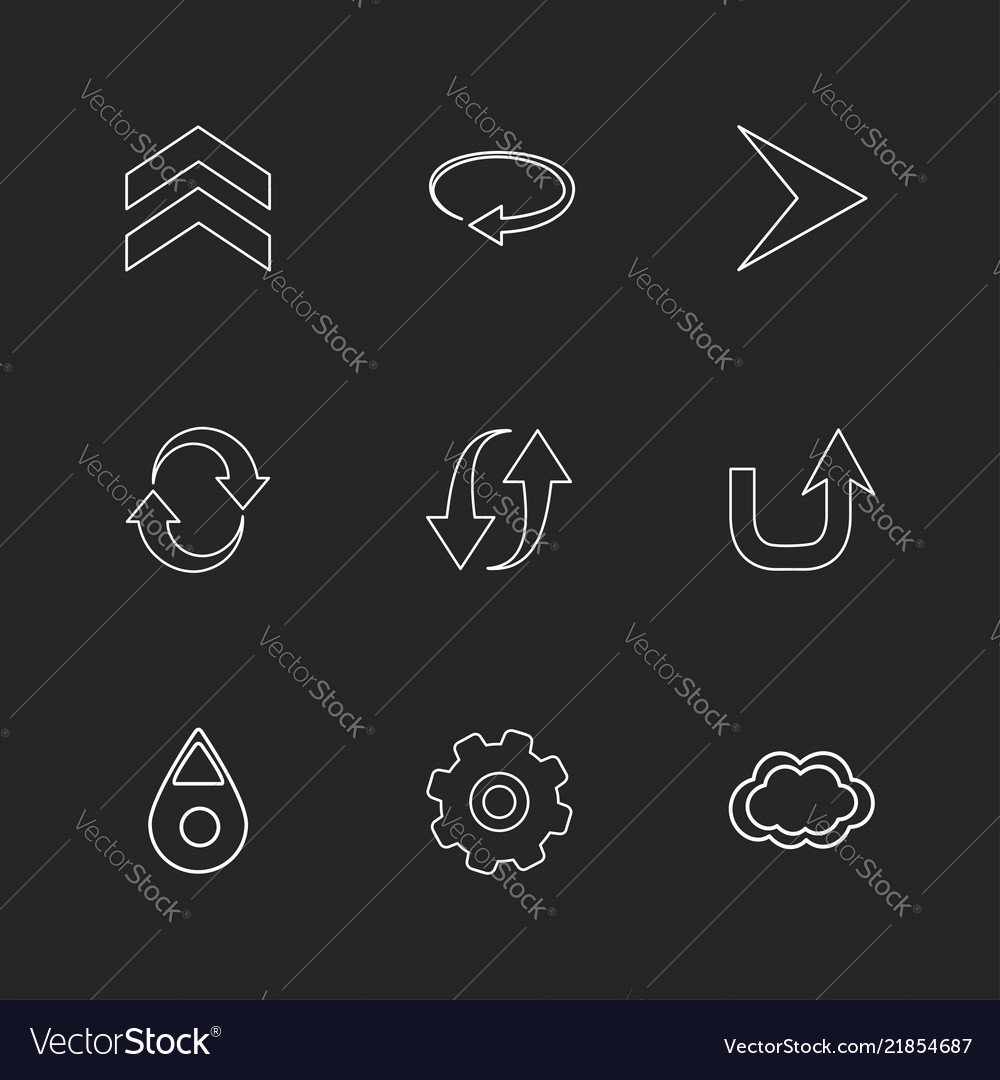 Arrows directions pointer arrow user