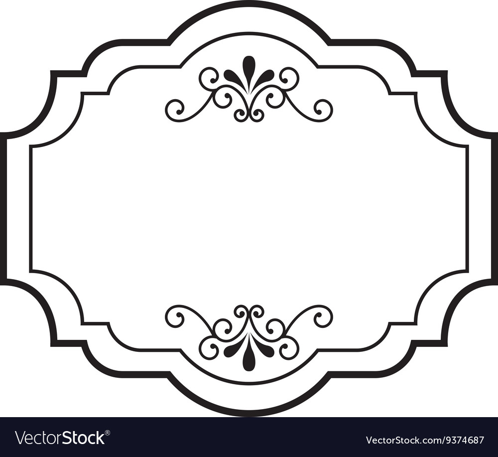 Elegant badge isolated icon design Royalty Free Vector Image