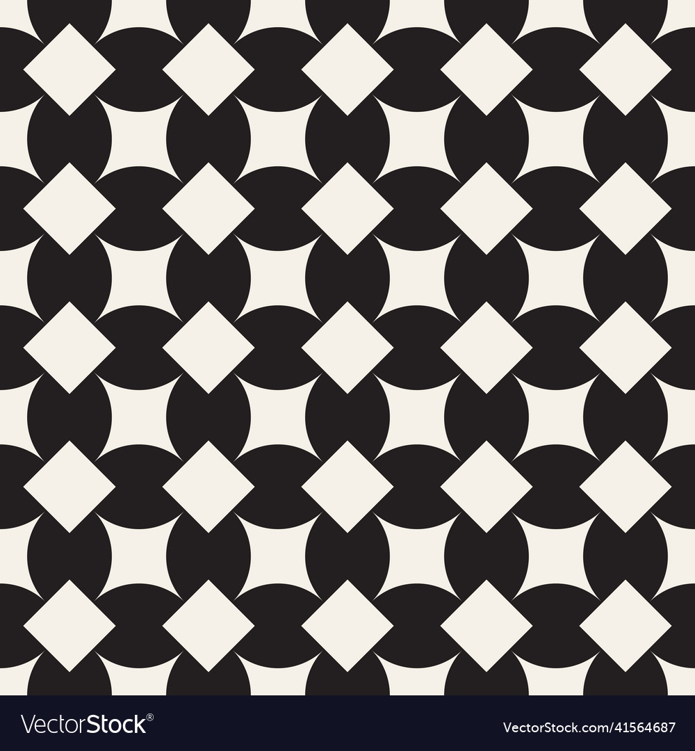 Seamless pattern repeating geometric elements vector image Seamless pattern repeating geometric elements