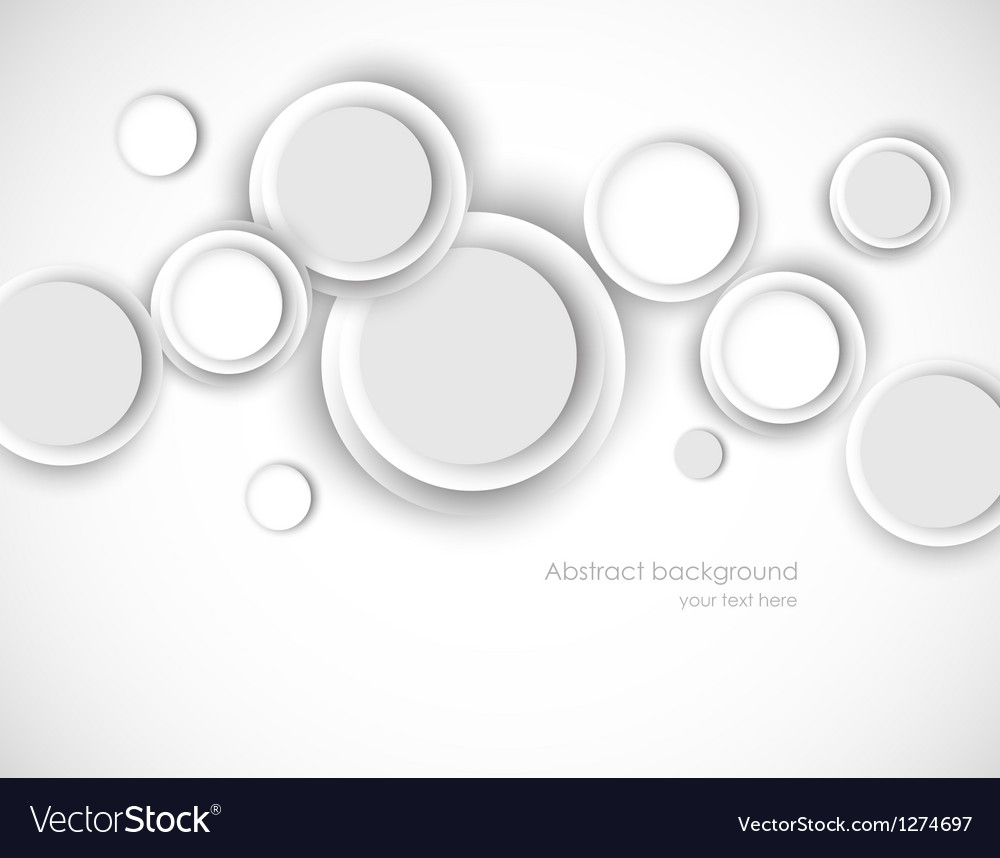 Abstract background with circles