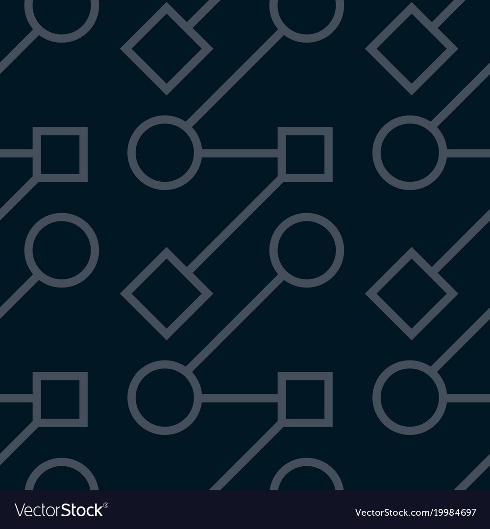 Abstract system mechanism seamless pattern