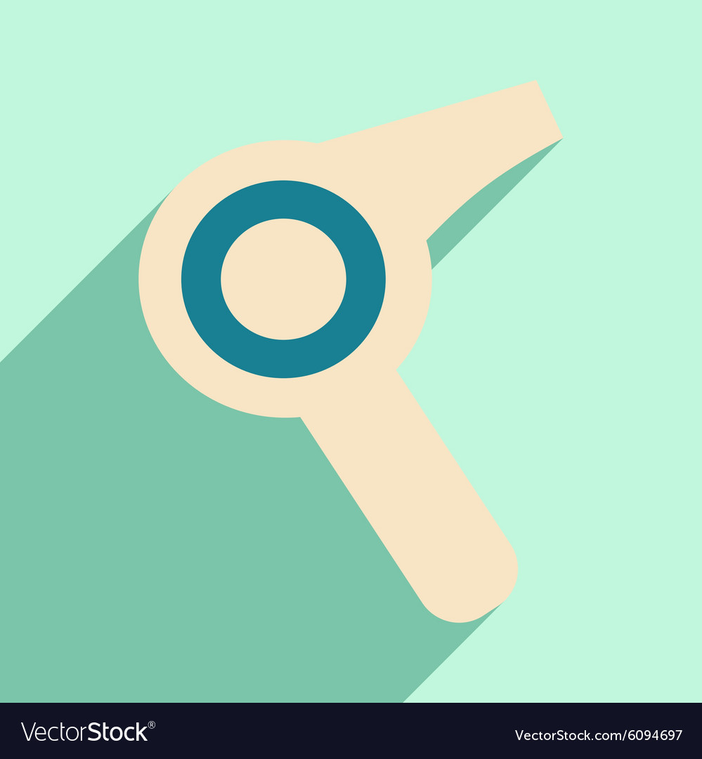Flat with shadow icon and mobile application