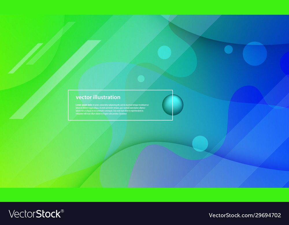 Colorful geometric background fluid color shapes