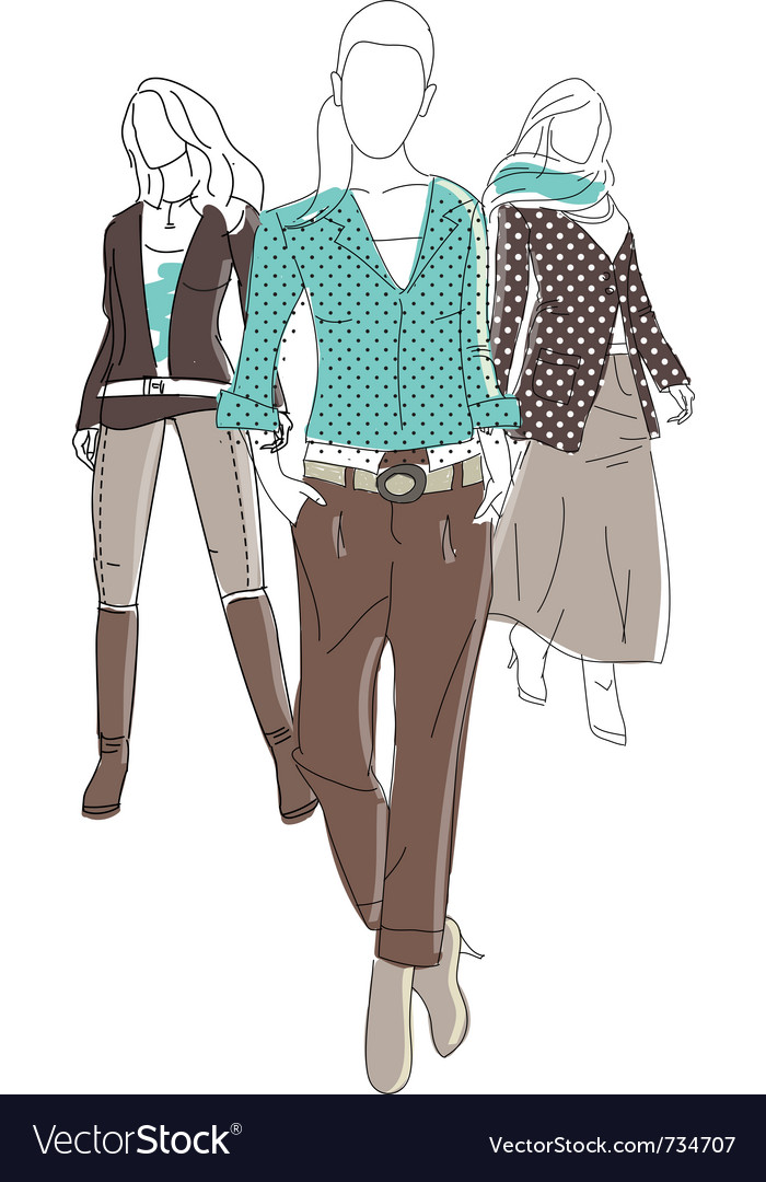 Fashion Royalty Free Vector Image Vectorstock Fashion Royalty Free Vector Image Vectorstock