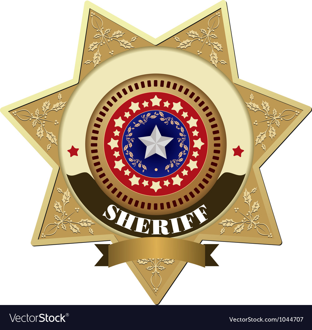 Sheriff badges