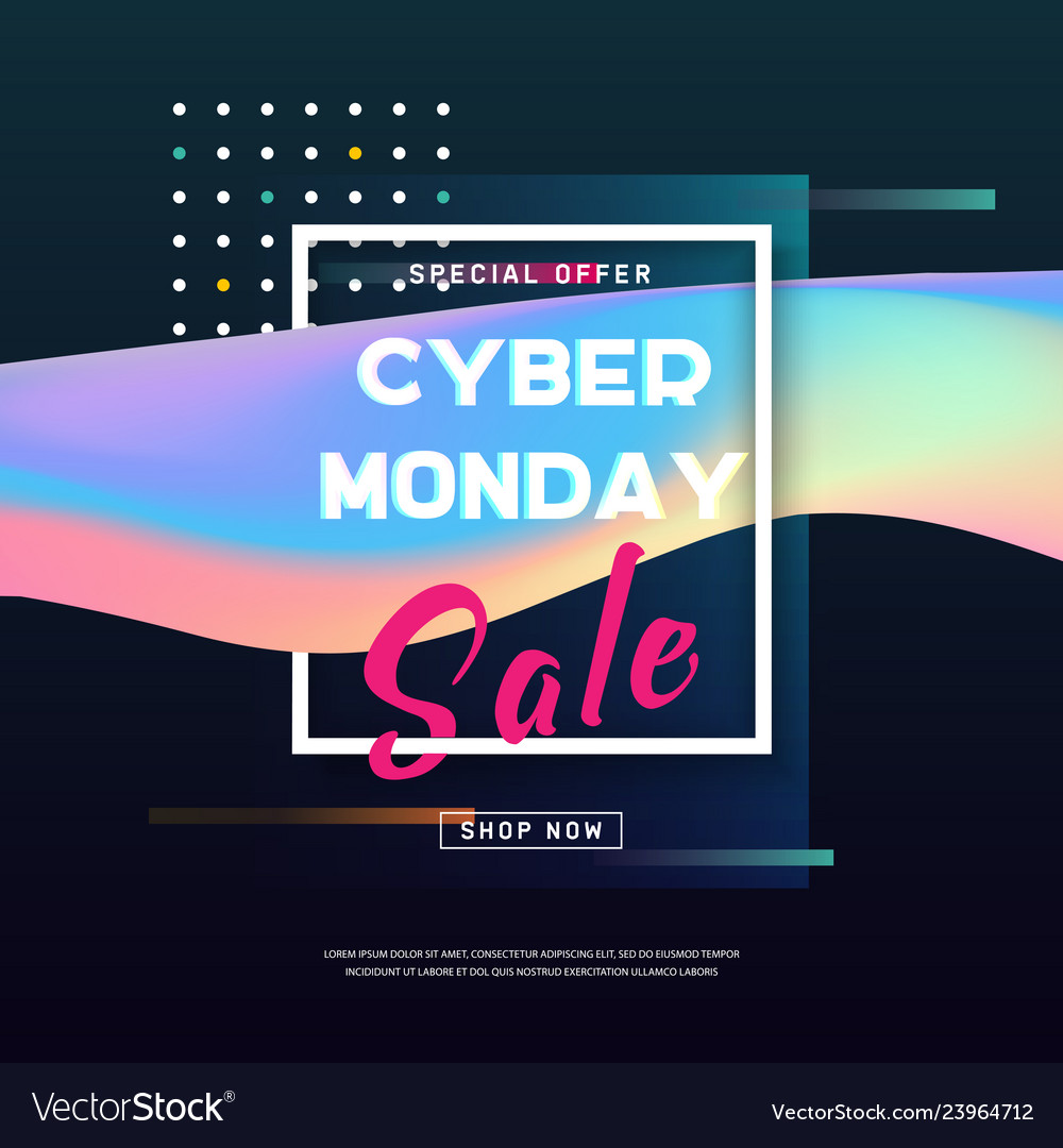 Cyber monday banner