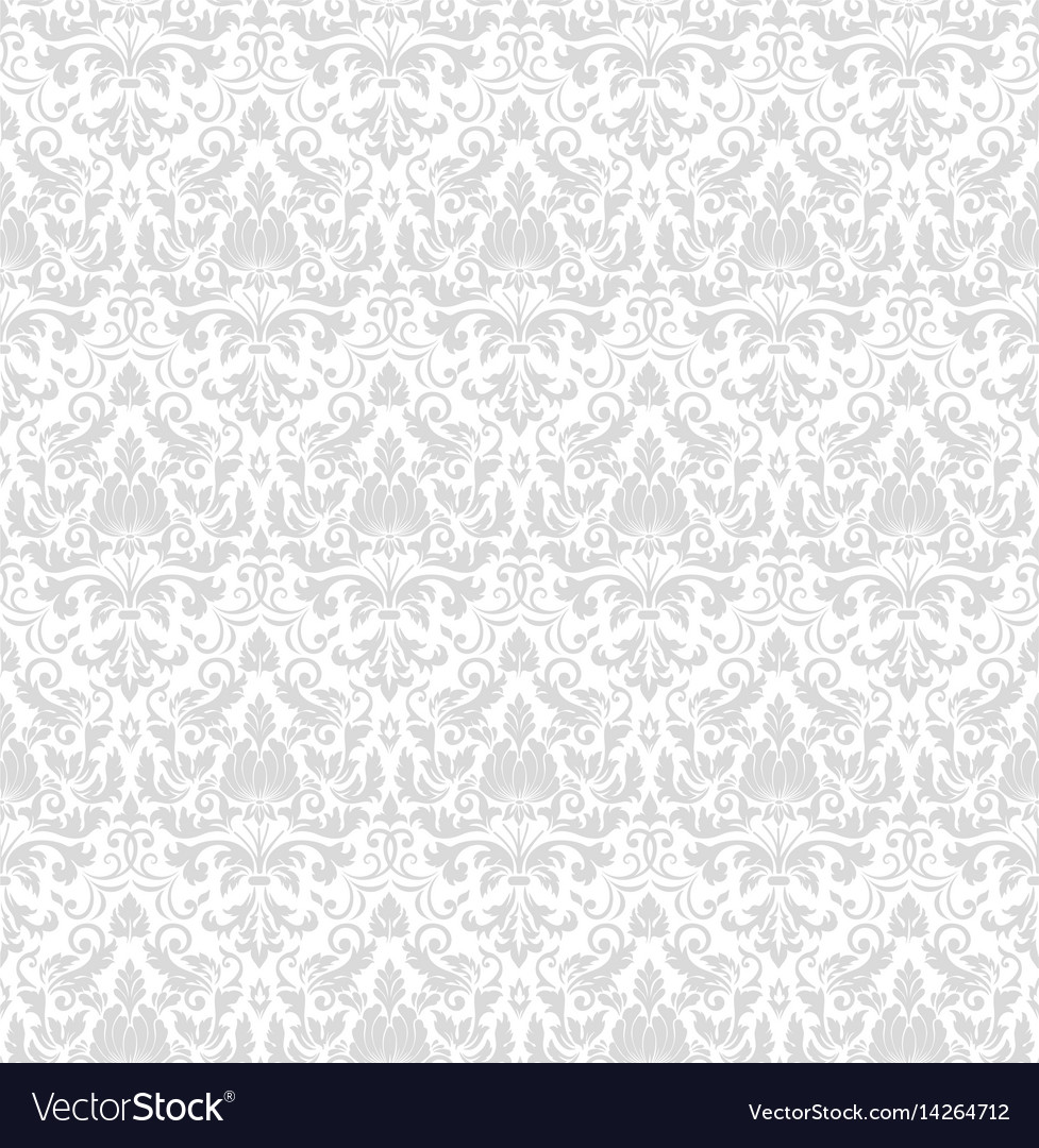 Elegant Damask Floral Pattern