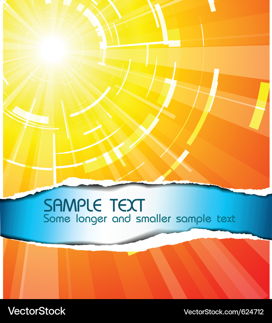 Summer poster Royalty Free Vector Image - VectorStock