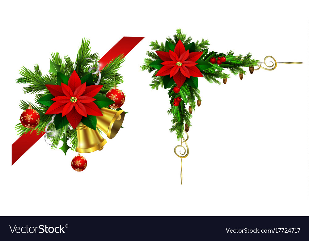 Christmas Elements For Your Designs Royalty Free Vector