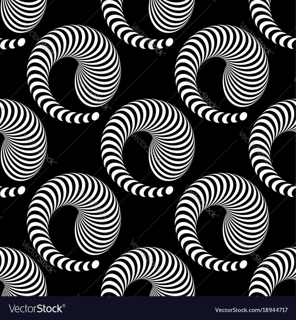 Design seamless monochrome pattern