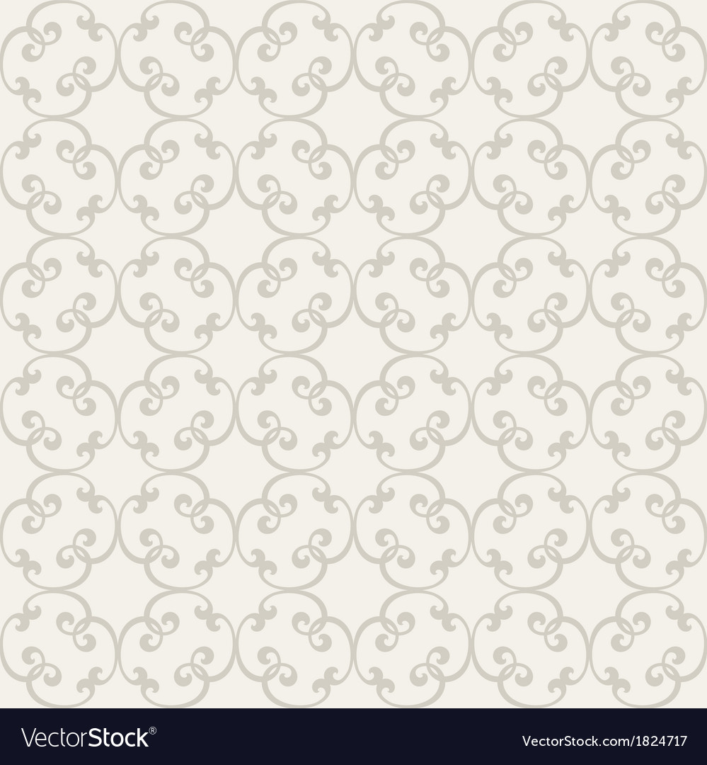 Seamless pattern with floral elements