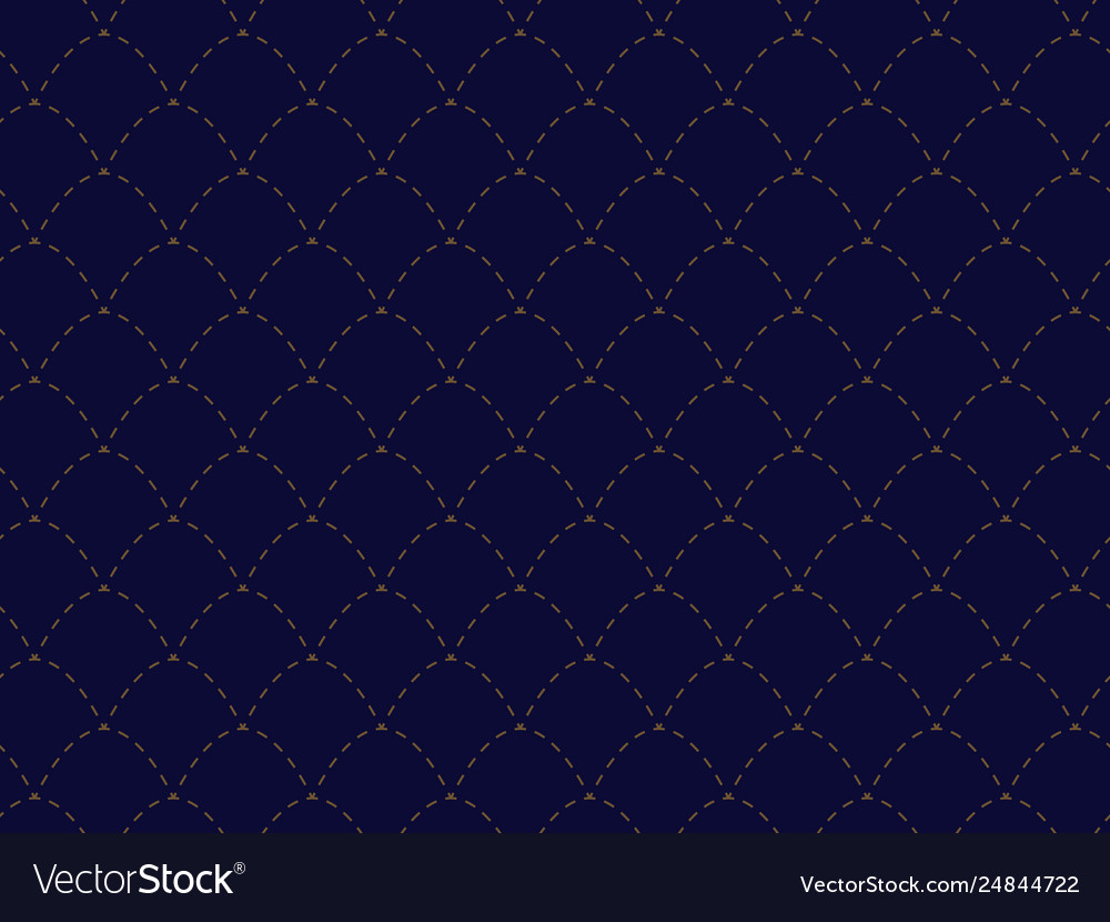 Art deco seamless pattern dotted diagonally