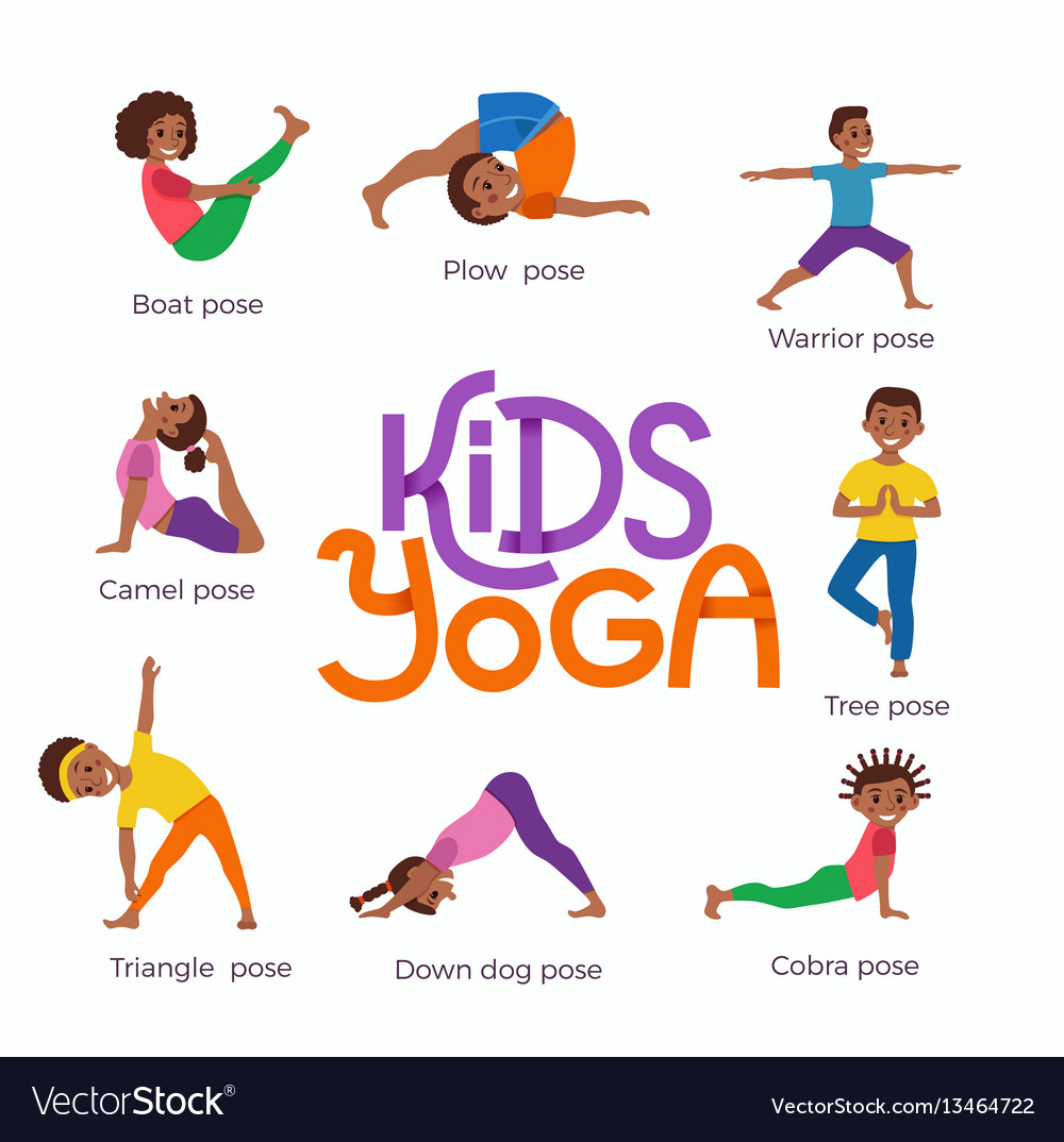 Hand Drawn Poster Of Hatha Yoga Poses And Their Names, Iyengar Yoga Asanas  Difficulty Levels 1-5 Royalty Free SVG, Cliparts, Vectors, and Stock  Illustration. Image 169653170.