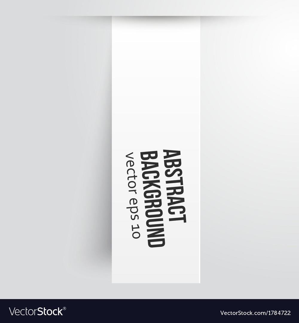 Modern White Abstract Background