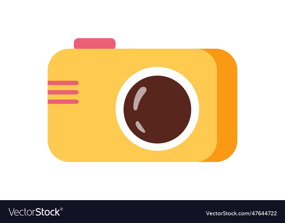 Summer yellow camera concept