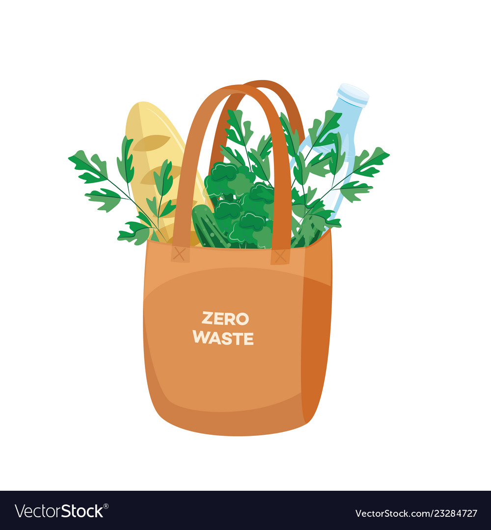 Cloth Shopping Bag Full Of Royalty Free Vector Image cloth-shopping-bag-full-of-royalty-free-vector-image
