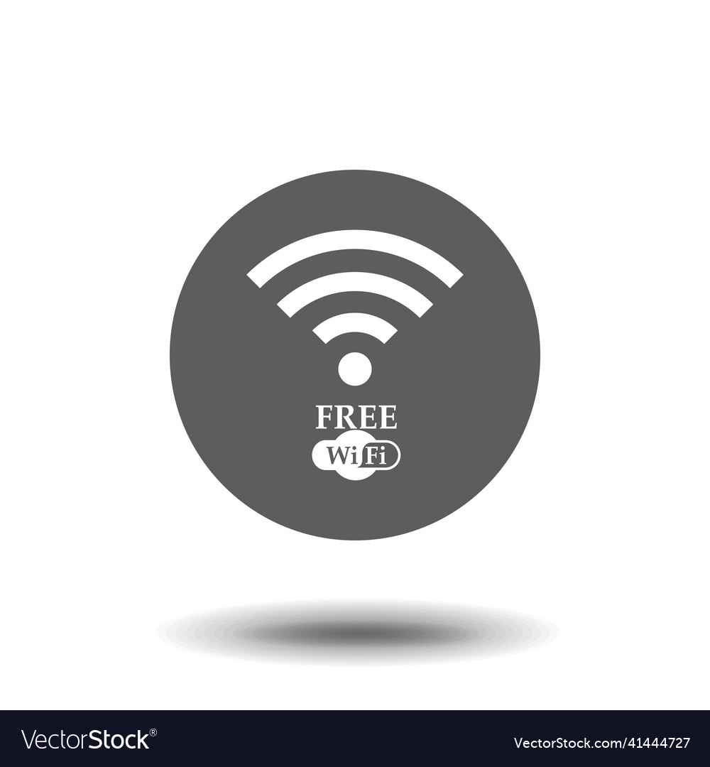 Free wifi sign