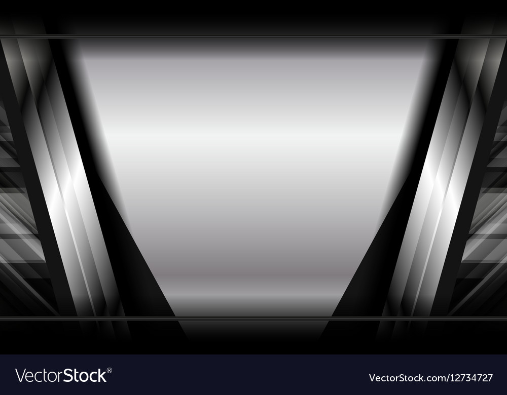 Grey template background Royalty Free Vector Image