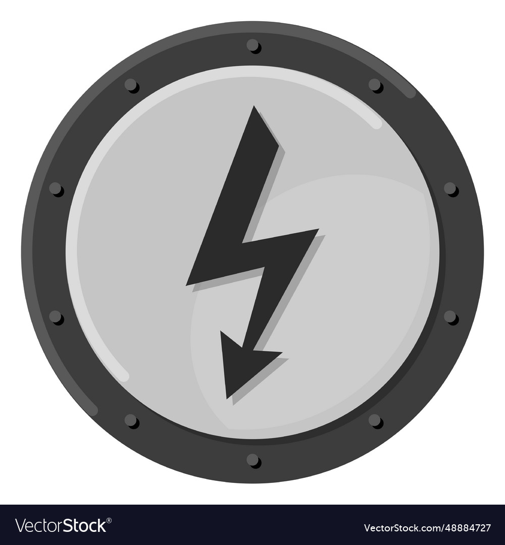 High voltage warning Royalty Free Vector Image