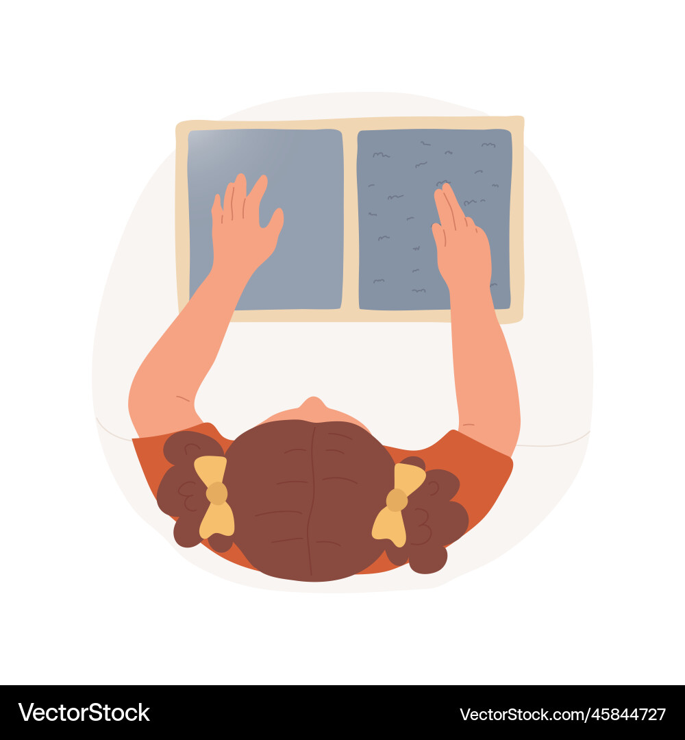 Touch boards isolated cartoon Royalty Free Vector Image