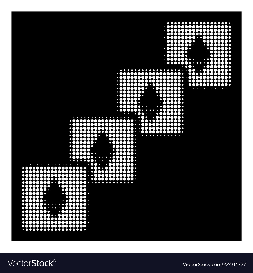 White halftone ethereum blockchain icon vector image White halftone ethereum blockchain icon
