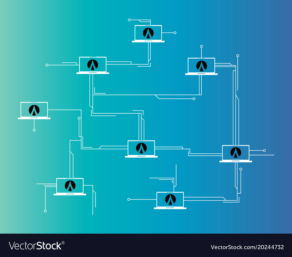 Dentacoin blockchain circuit networking style