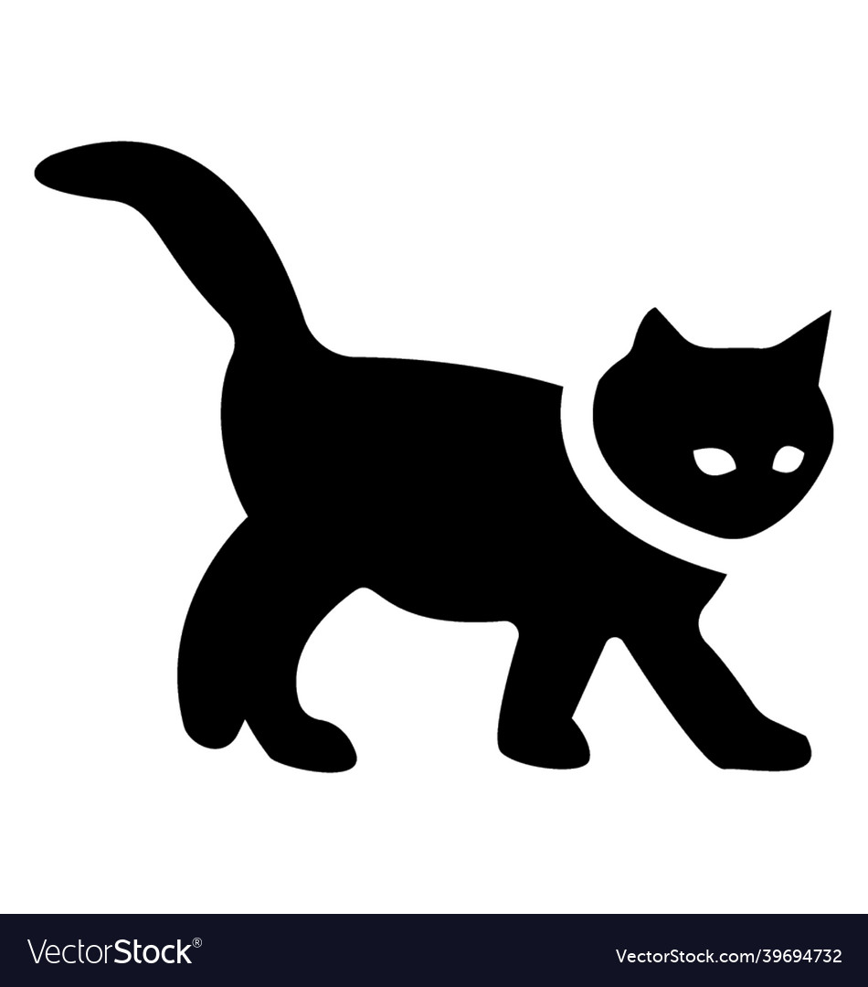 House cat Royalty Free Vector Image - VectorStock