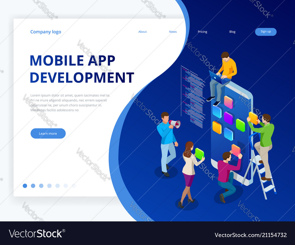 mobile app development banner