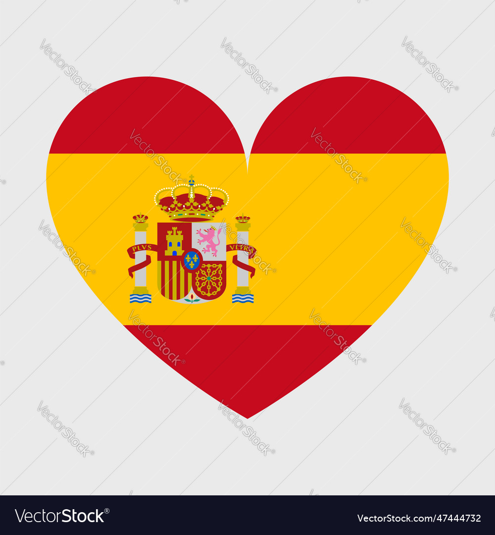 Spain flag icons set Royalty Free Vector Image