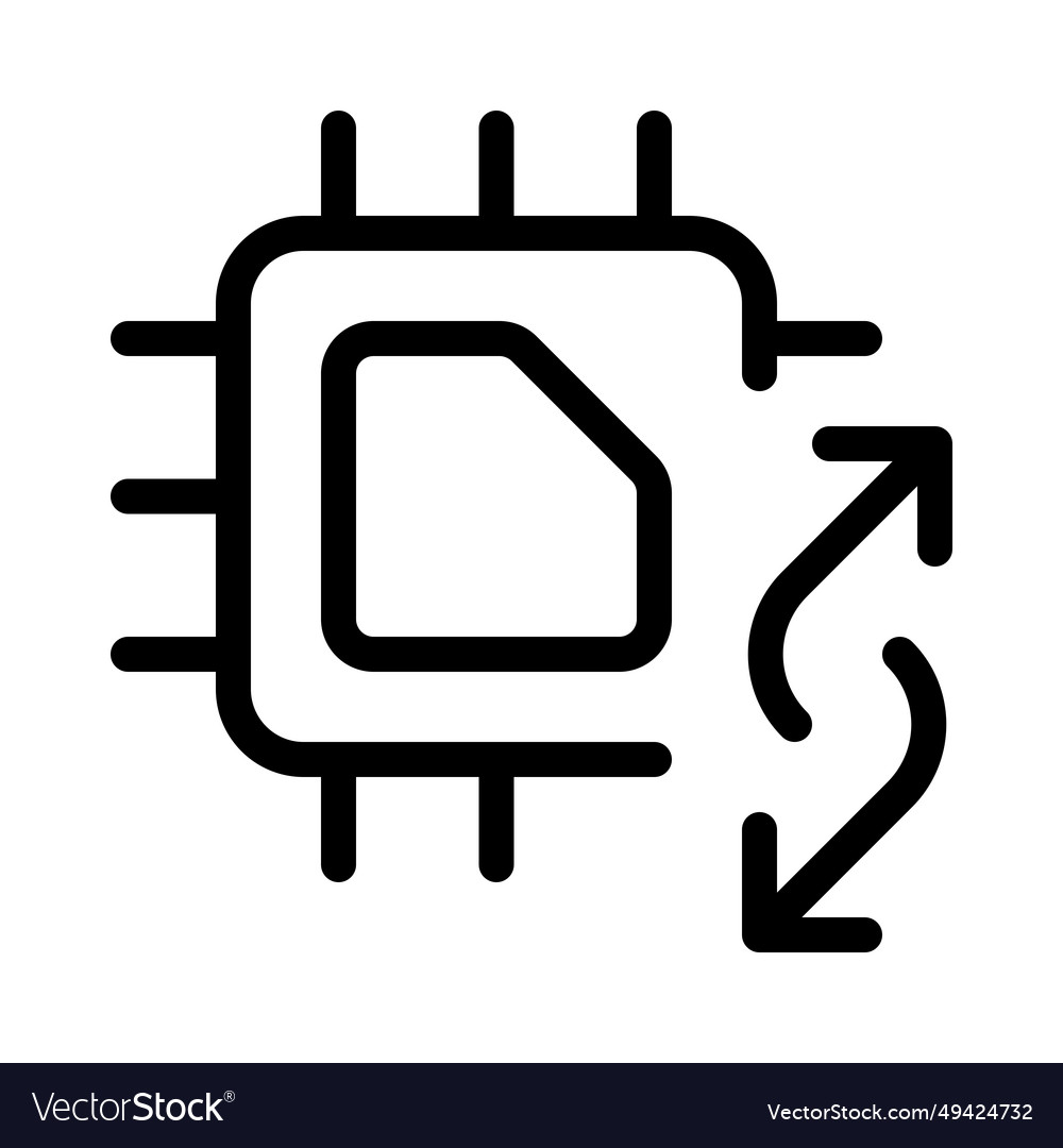 Transferring data using a micro processing unit