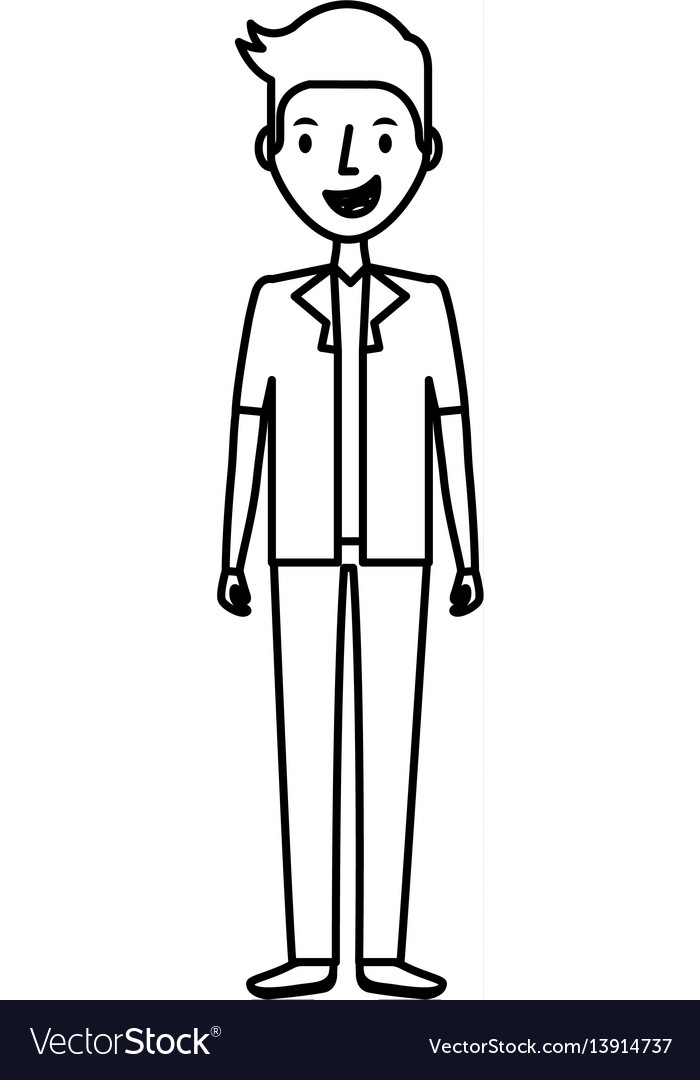 Businessman avatar character icon