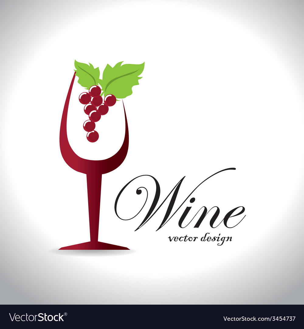 Wine design Royalty Free Vector Image - VectorStock