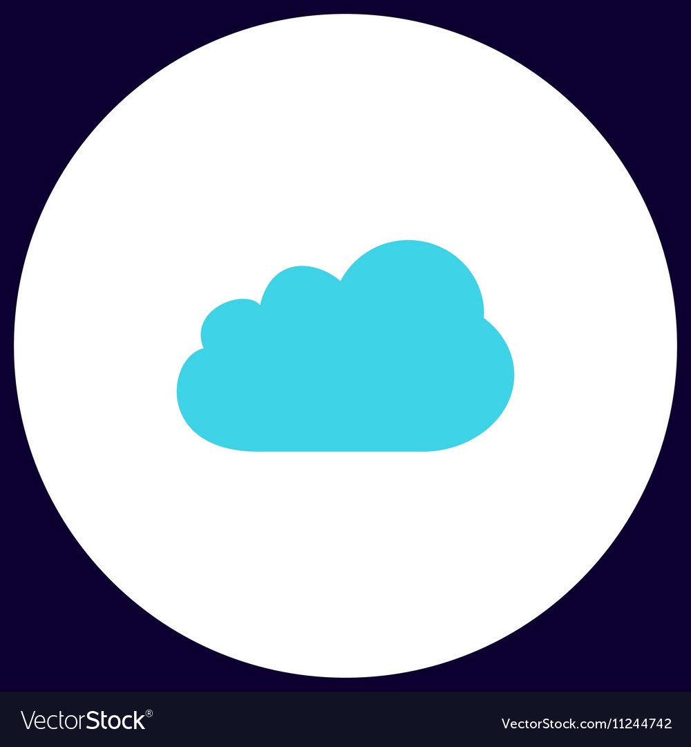 Cloud computer symbol