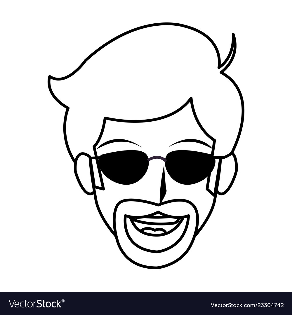 Disco man cartoon Royalty Free Vector Image - VectorStock