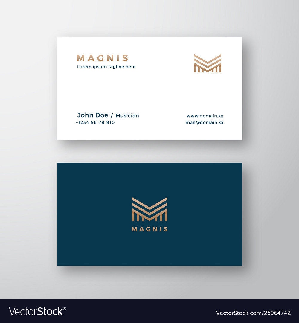 Magnis abstract geometry minimal sign vector image Magnis abstract geometry minimal sign
