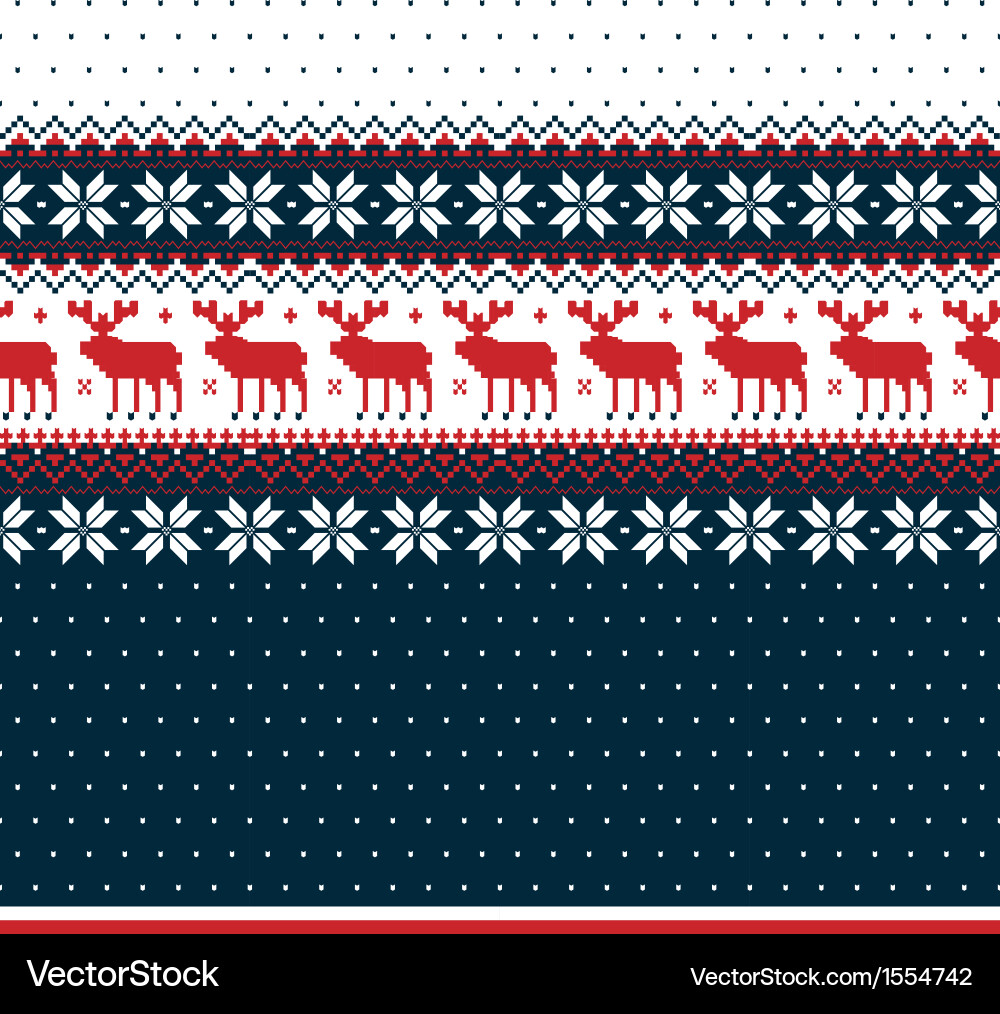 Moose pattern Royalty Free Vector Image - VectorStock