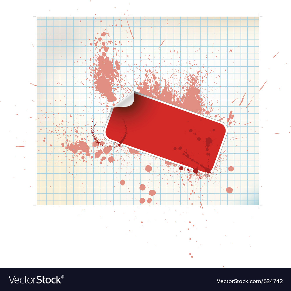 Sticker background Royalty Free Vector Image VectorStock